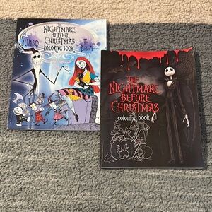 Nightmare Before Christmas Jumbo Coloring Book Set